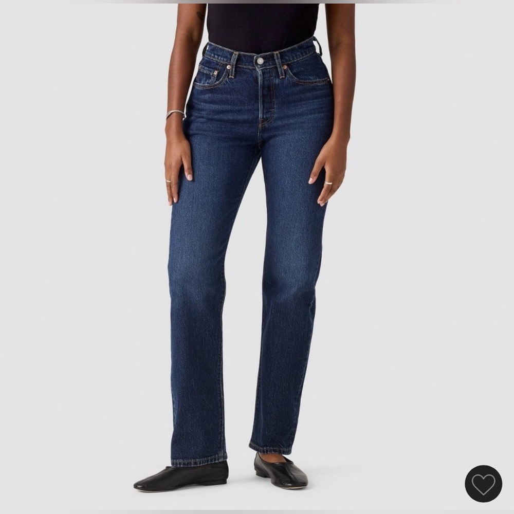Levi's Dark Blue 501 Curve